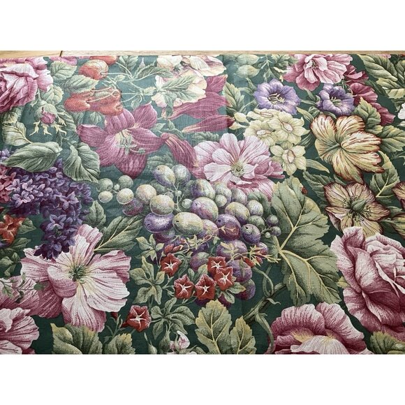 Kaufmann Floral Cotton Home Decor Fabric Design by Carole Watson 2.25 Yards - Picture 5 of 15